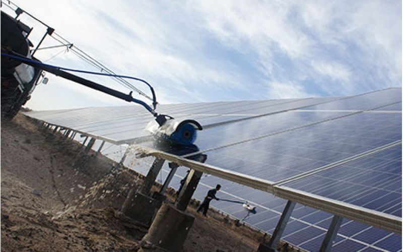 積灰對(duì)太陽(yáng)能光伏電站的影響